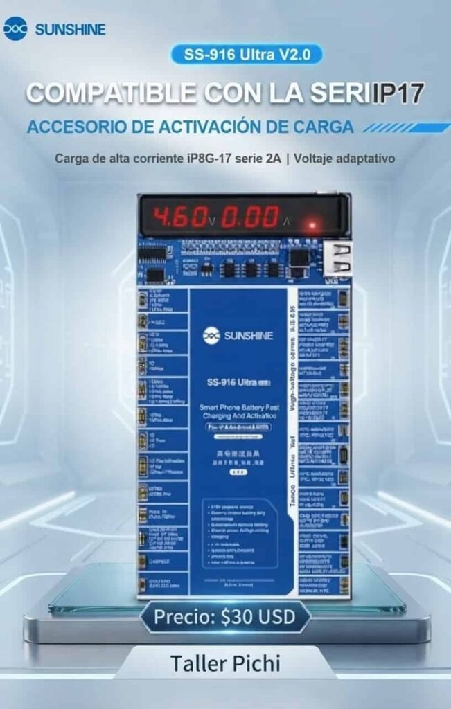 Activador de baterías Sunshine SS-916 Ultra V2.0