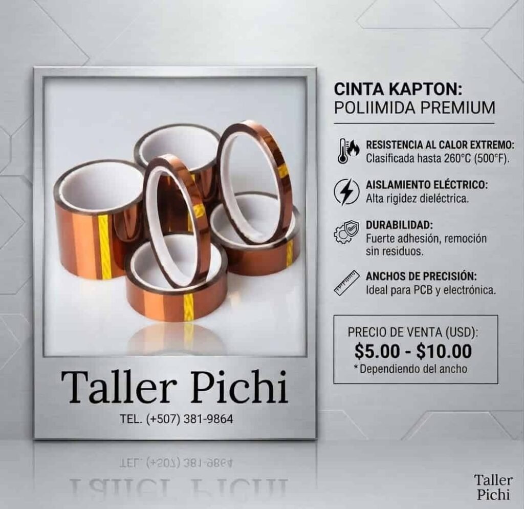 Cinta Kapton de poliimida