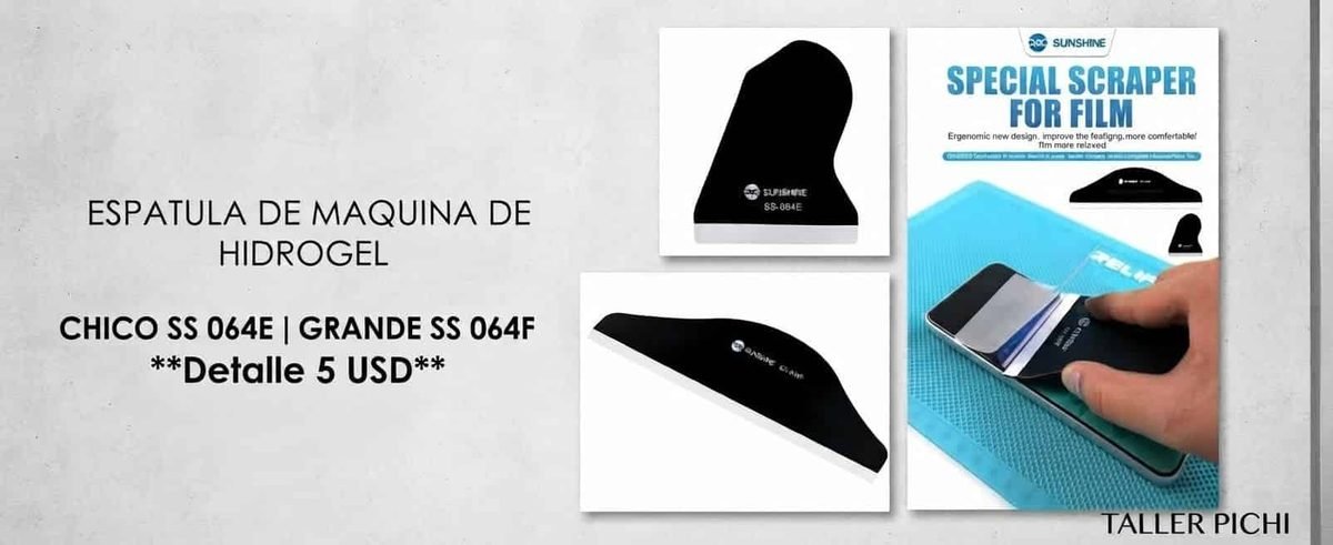 Espátula para máquina de hidrogel Sunshine