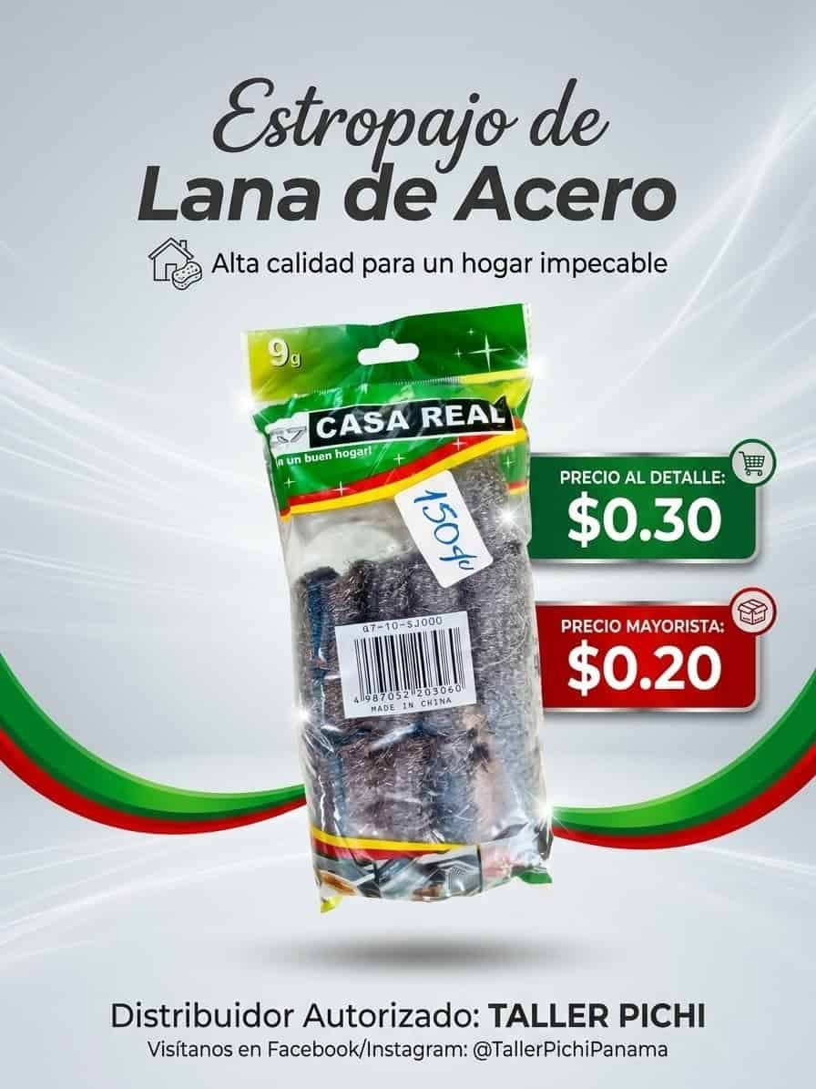 Estropajo de lana de acero Casa Real