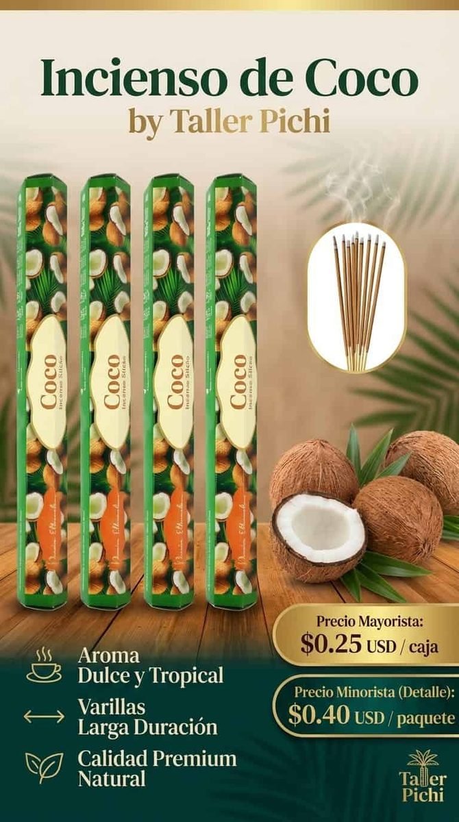 Incienso de coco