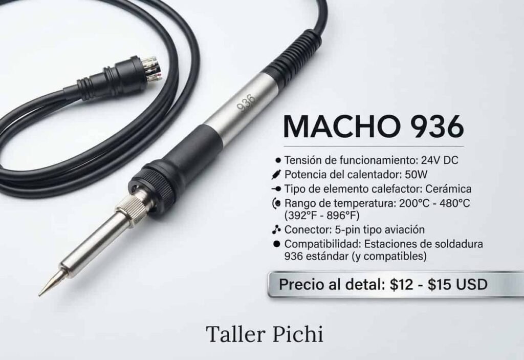 Mango de cautín 936 (macho)