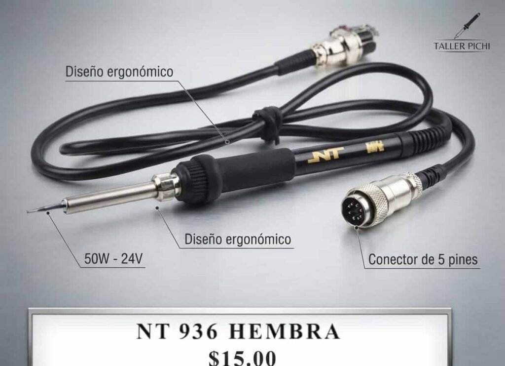 Mango de cautín NT 936 (hembra)