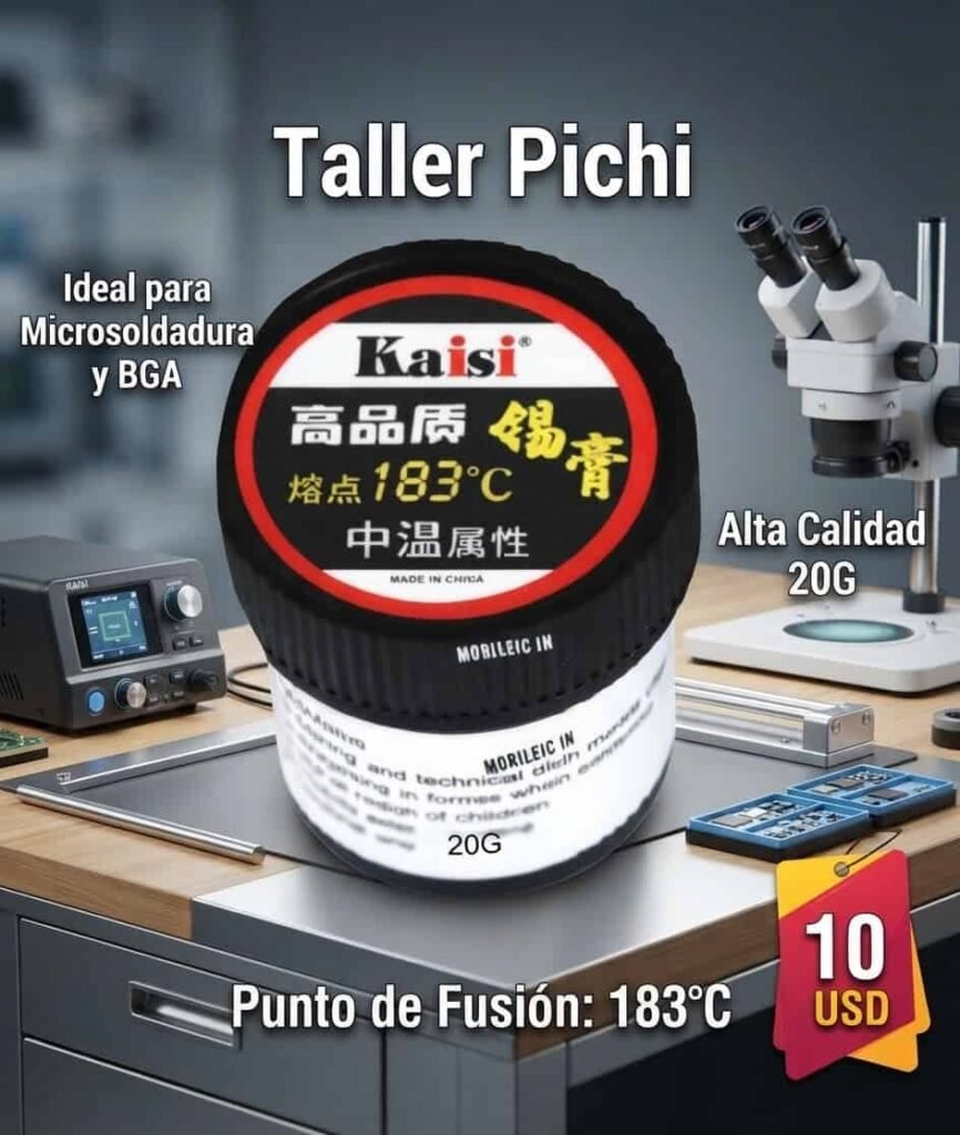 Pasta de soldar Kaisi 183 °C (20 g)