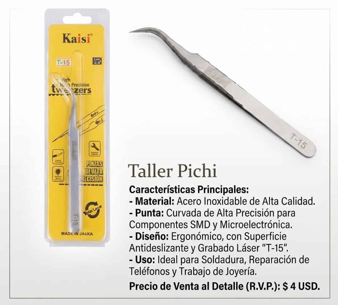 Pinza curva Kaisi T-15