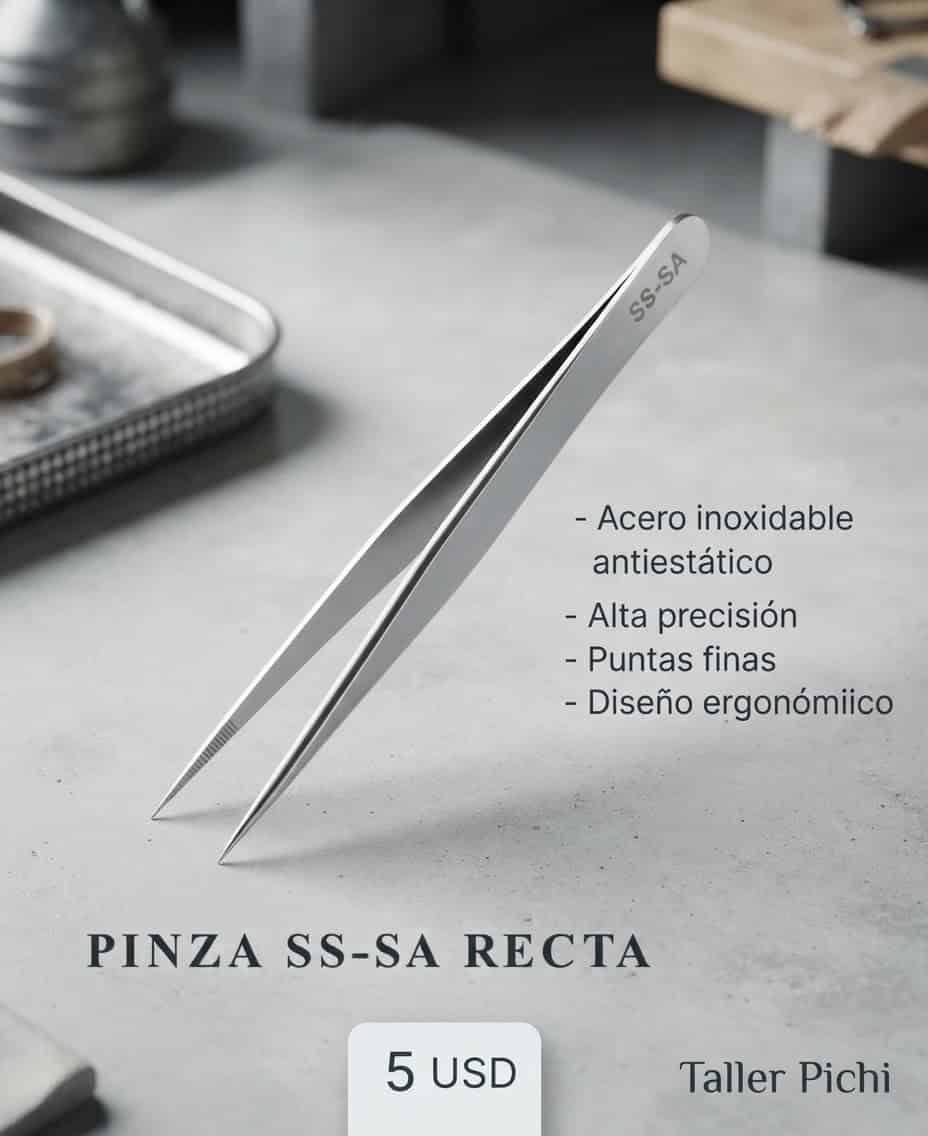 Pinza recta SS-SA