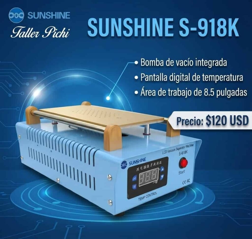 Separadora de pantallas Sunshine S-918K