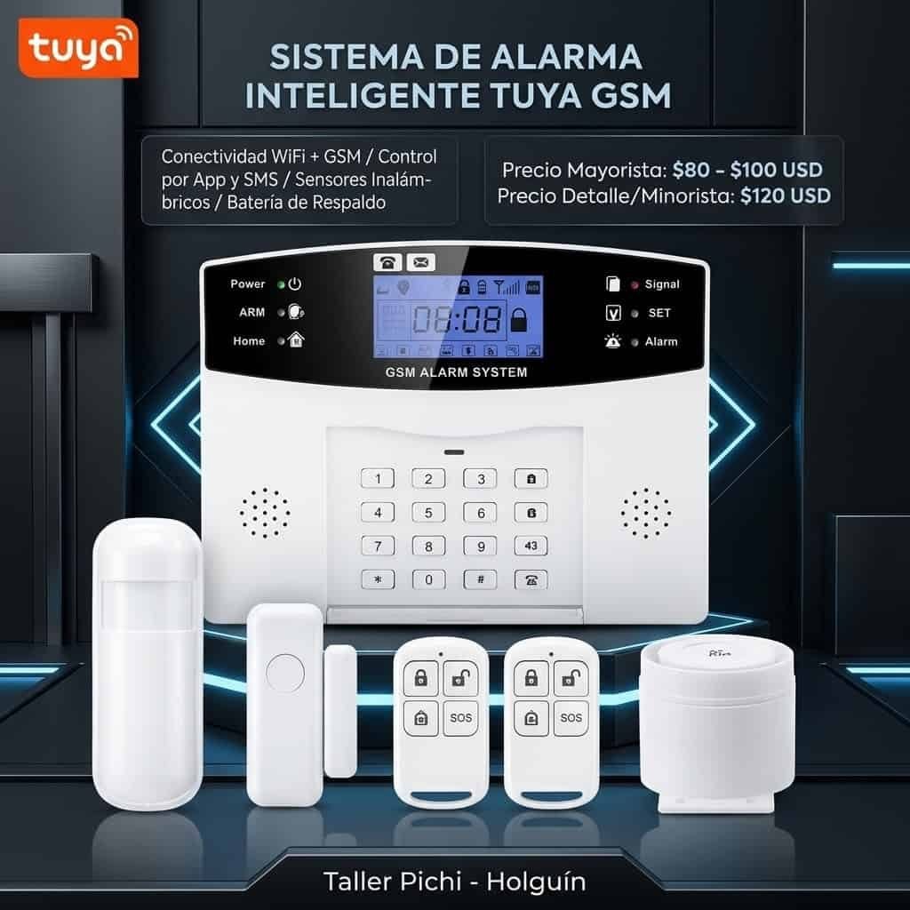Sistema de alarma inteligente Tuya GSM
