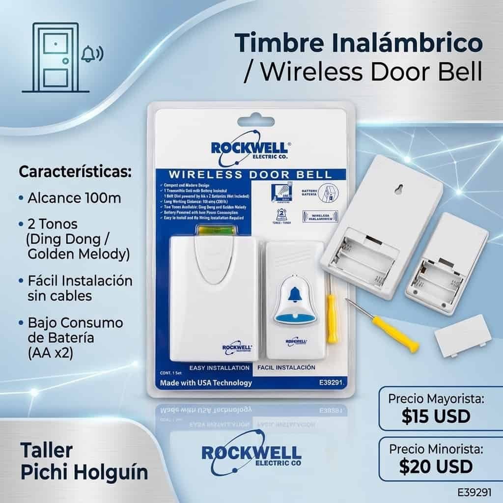 Timbre inalámbrico Rockwell