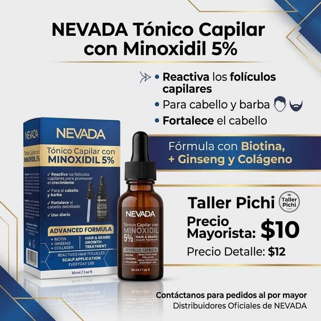 Tónico capilar Nevada con minoxidil 5 %